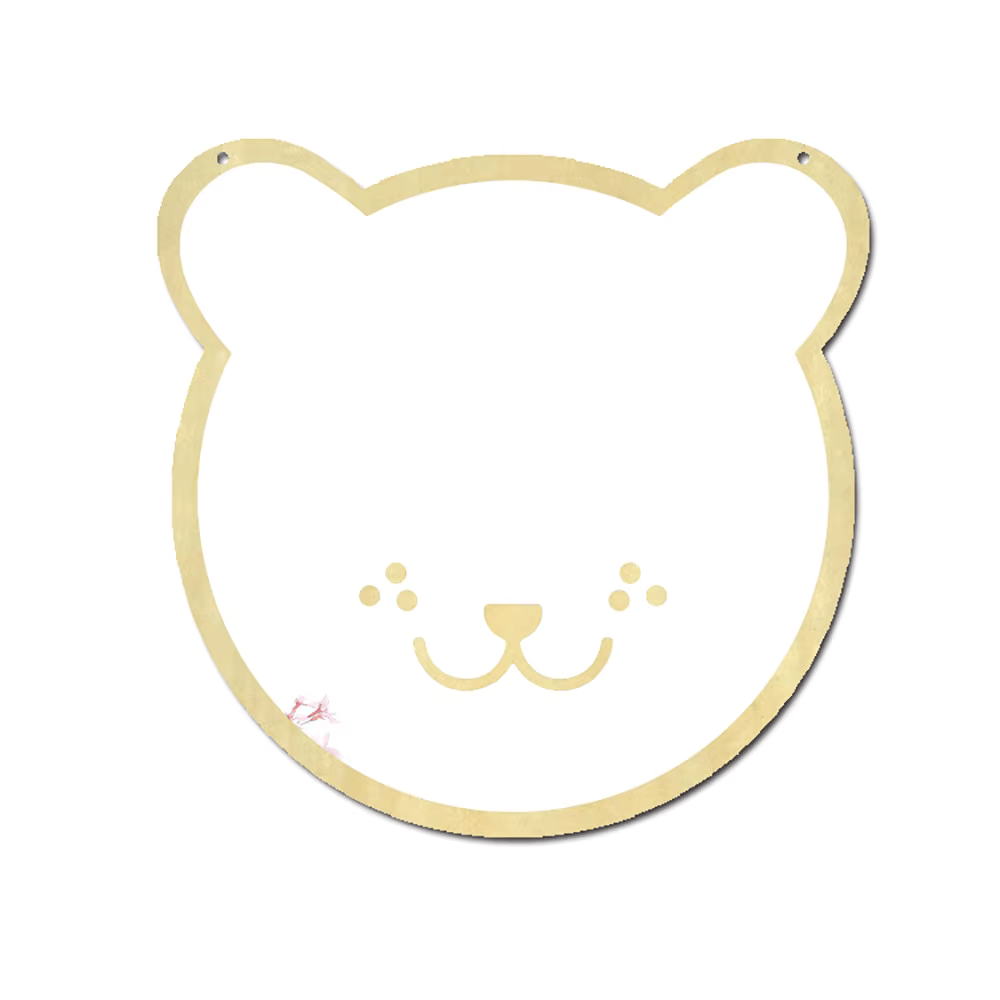 "Veilige houten beer spiegel, babykamer inrichting, kinderkamer wanddecoratie, houten spiegel voor kinderen, veilige en lichte materialen, baby accessoires van hout, visuele stimulatie, speels en natuurlijk design""Beer spiegel, babykamer decor, kinderkamer inrichting, schattige spiegel, ontwikkelingsgerichte spiegel, visuele stimulatie, lichte spiegel, babykamer accessoires, baby spiegel, dieren thema, speelse babykamer, kinderkamer styling"