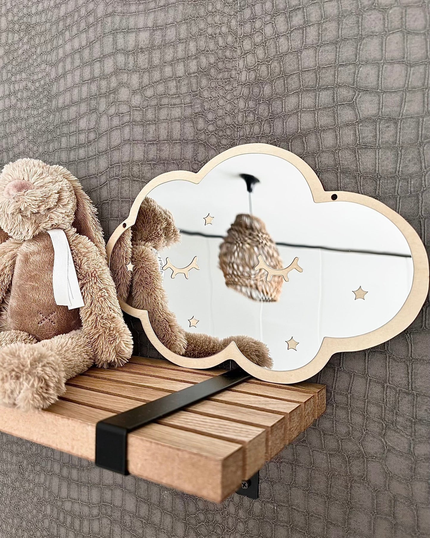 "Wolk spiegel, babykamer decor, kinderkamer spiegel, lichte spiegel"

"Speelse wolk spiegel, ontwikkelingsgerichte spiegel, visuele stimulatie"