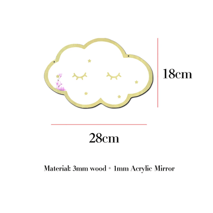 "Wolk spiegel, babykamer decor, kinderkamer spiegel, lichte spiegel"

"Speelse wolk spiegel, ontwikkelingsgerichte spiegel, visuele stimulatie"